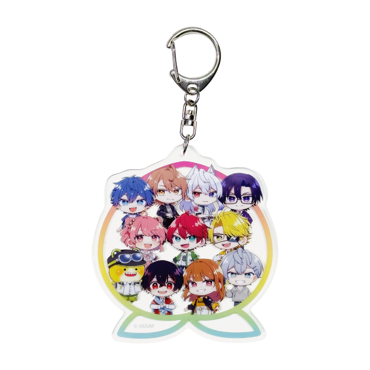 【カラフルピーチ】からぴちコレクション 全員集合アクリルキーホルダー