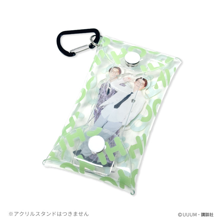 【ボンボンTV】推し活グッズ クリアマルチケース(よっちver)