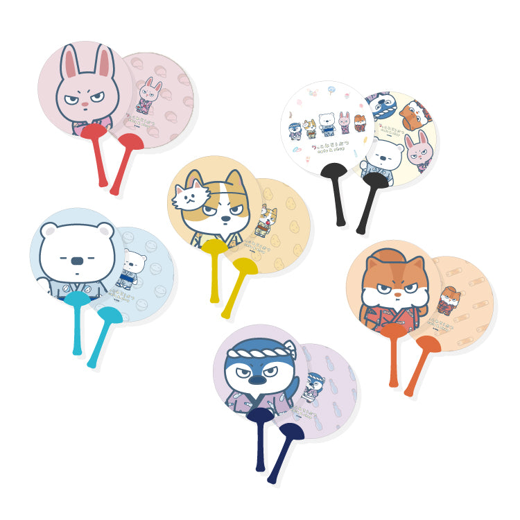 【つっこみどうぶつ cafe&shop】うちわ