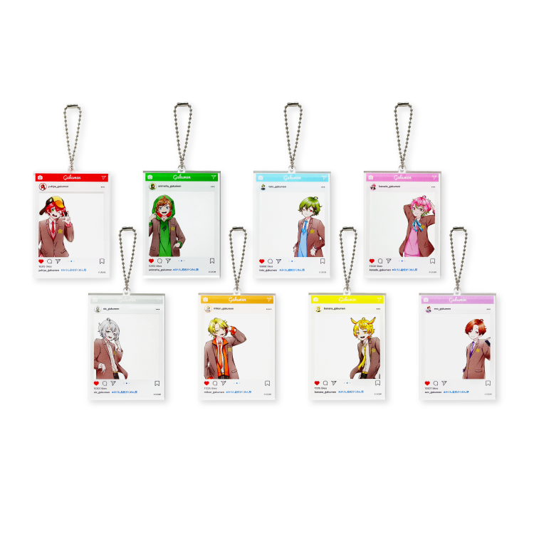 『みりん高校がくめん祭!』アクリルキーホルダー