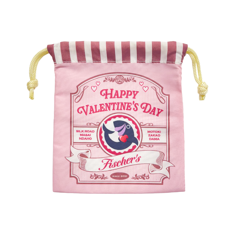 【フィッシャーズ】バレンタインミニ巾着