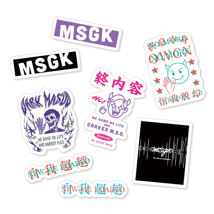 【Masuo】Dark M.S.O ステッカー