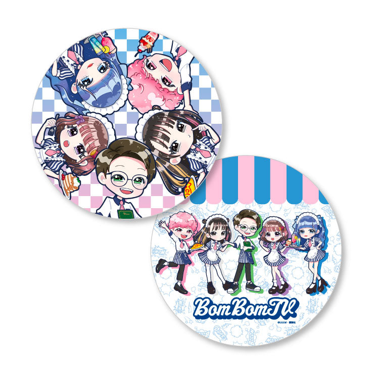 【ボンボンTV】コラボカフェ&ショップ ラウンドクッション