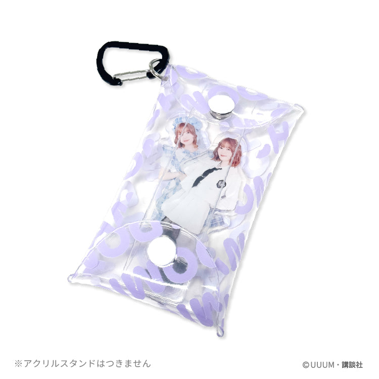【ボンボンTV】推し活グッズ クリアマルチケース(どみちゃんver)