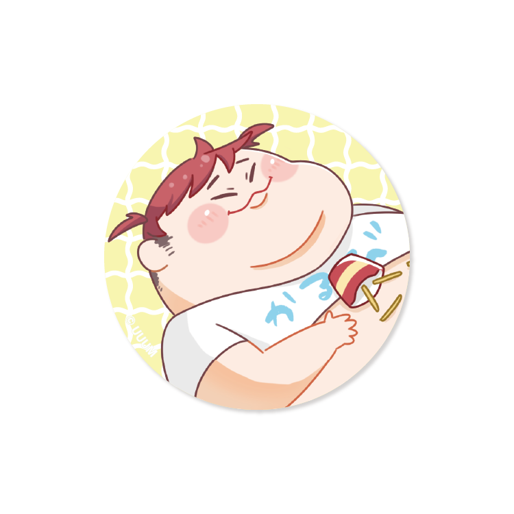 【赤見かるび×恭一郎】トレーディング缶バッジ(ランダム7種)