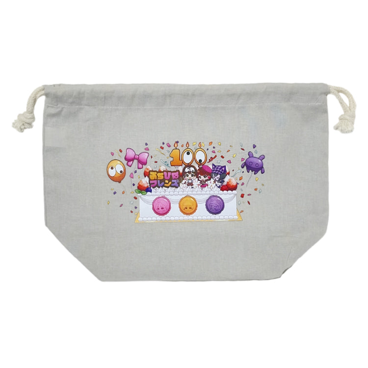 【ぷちひなフレンズ】100万人記念 巾着