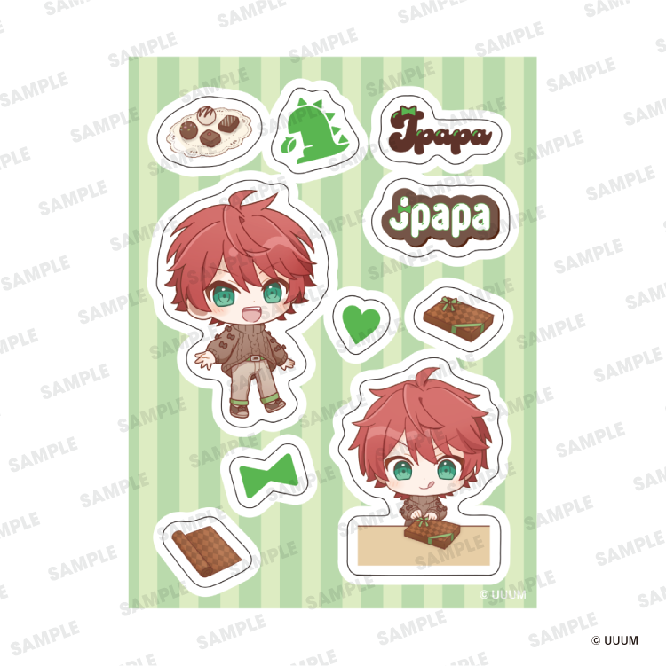 【カラフルピーチ】バレンタイン デコシール