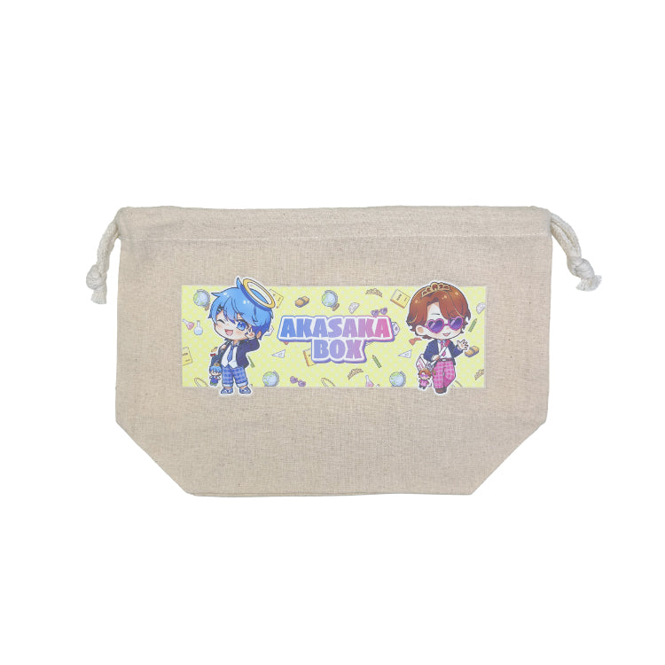 【あかさかの箱】新学期応援!巾着ポーチ