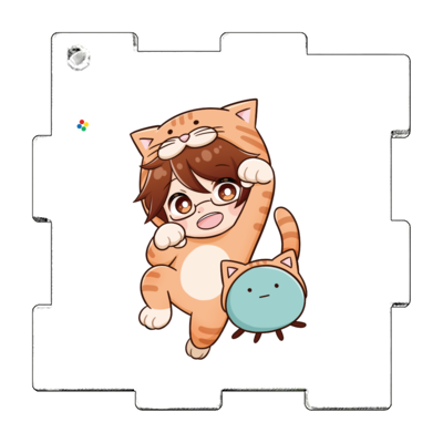 mkのパズルキーホルダーC