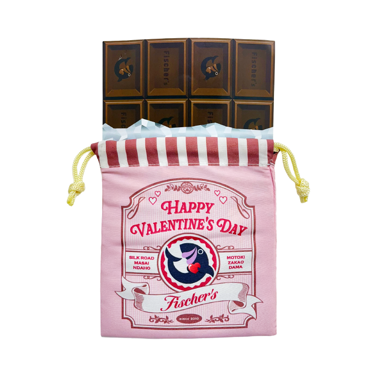 【フィッシャーズ】バレンタインミニ巾着