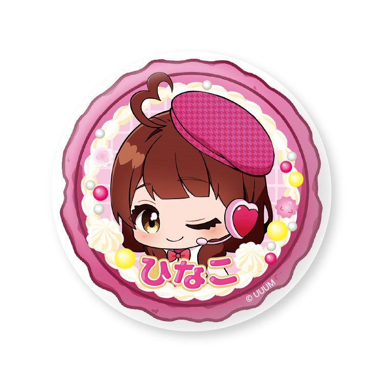 【ぷちひなフレンズ】100万人記念 缶バッジ(ひなこ)