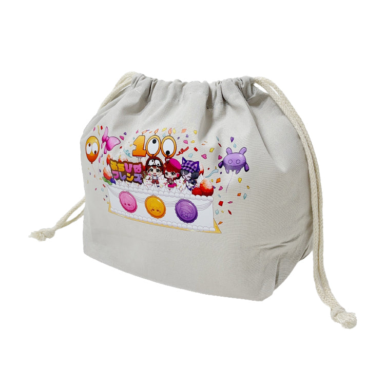 【ぷちひなフレンズ】100万人記念 巾着
