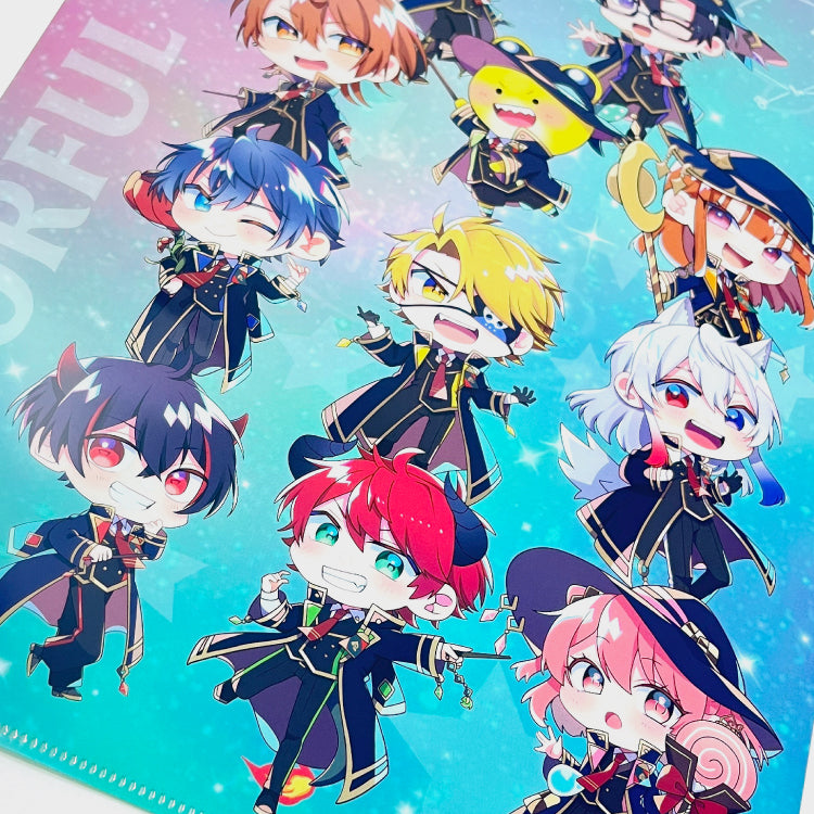 【カラフルピーチ】からぴち魔法学園 クリアファイル