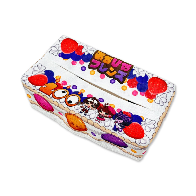 【ぷちひなフレンズ】100万人記念 ケーキ風ティッシュケース