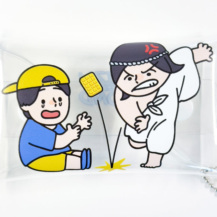 水溜りボンド トークライブ2025 【気づいたら10周年4分の1終わってんじゃねえか。焦るわ】クリアマルチケース