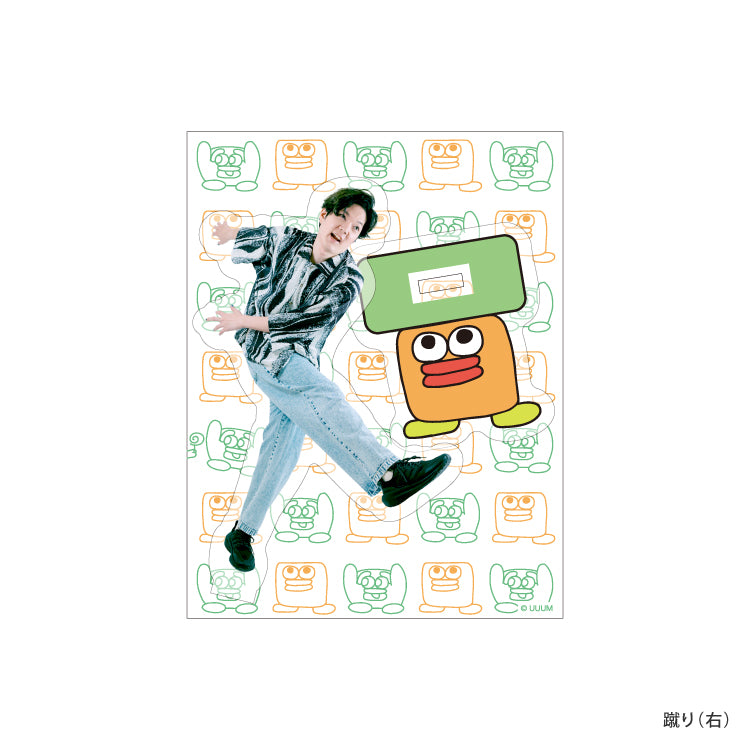 【のばまんゲームス】蹴り(右)アクリルスタンド