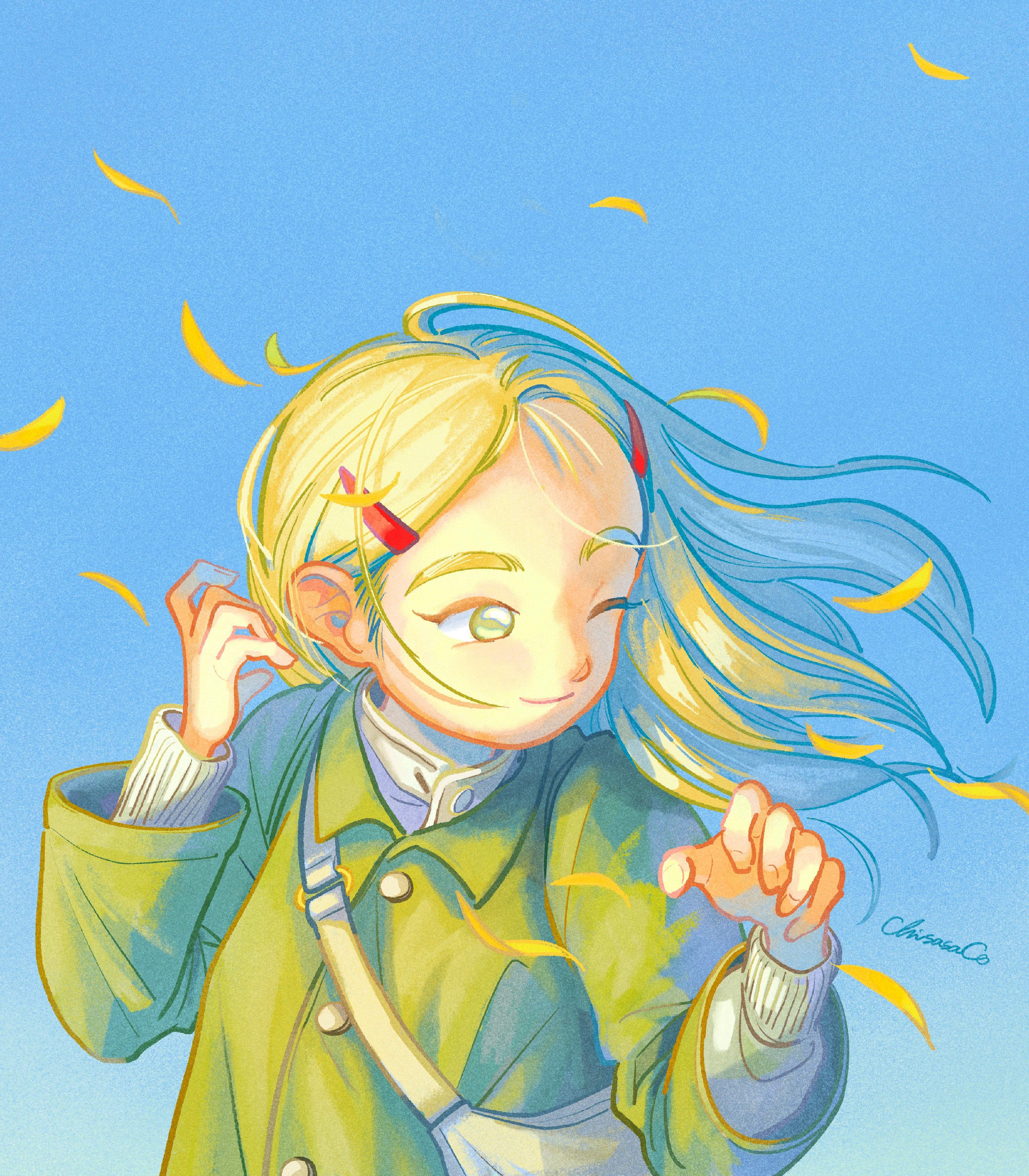 【アートプリント】冬の風