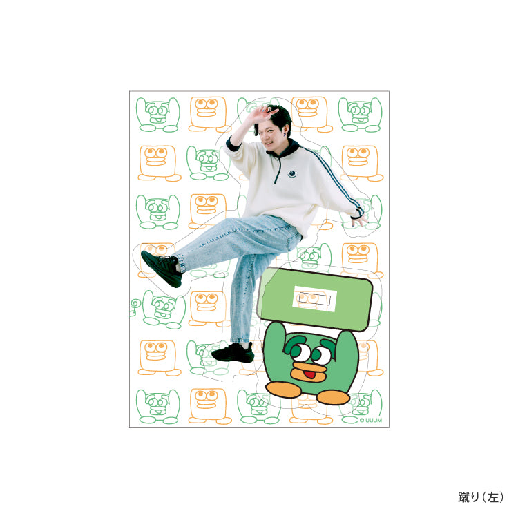 【のばまんゲームス】蹴り(左)アクリルスタンド