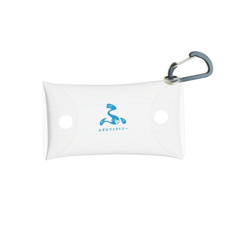 ふざけファクトリークリアマルチケース(ゲームセンターver)ブルー