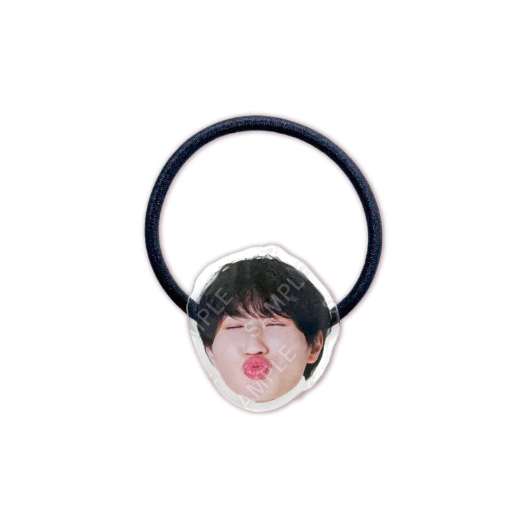 【すずしょうと】うちわ完売記念 変顔ヘアゴム(ランダム6種)