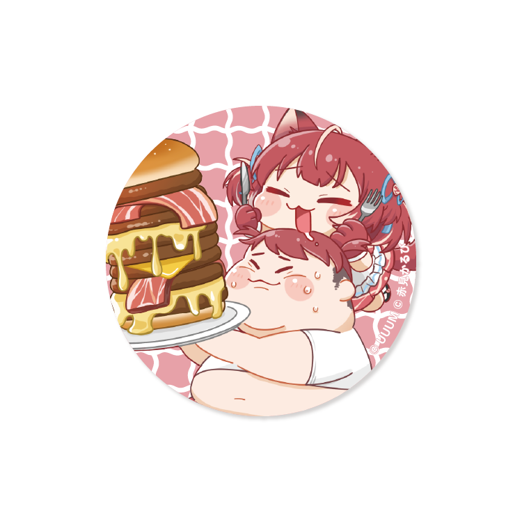 【赤見かるび×恭一郎】トレーディング缶バッジ(ランダム7種)