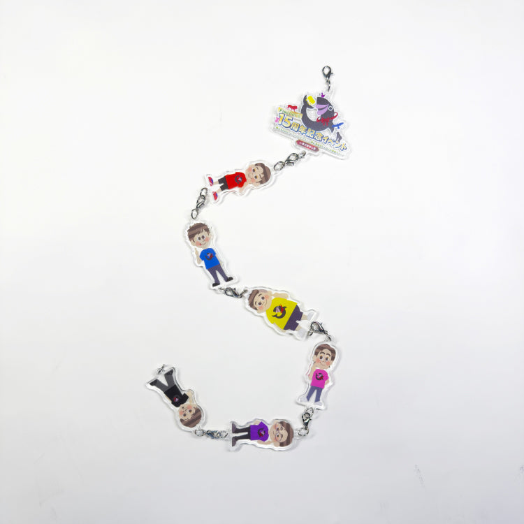 連結アクリルチャーム