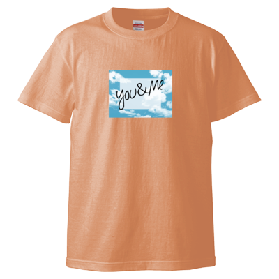 you&meTシャツ(デザインE)