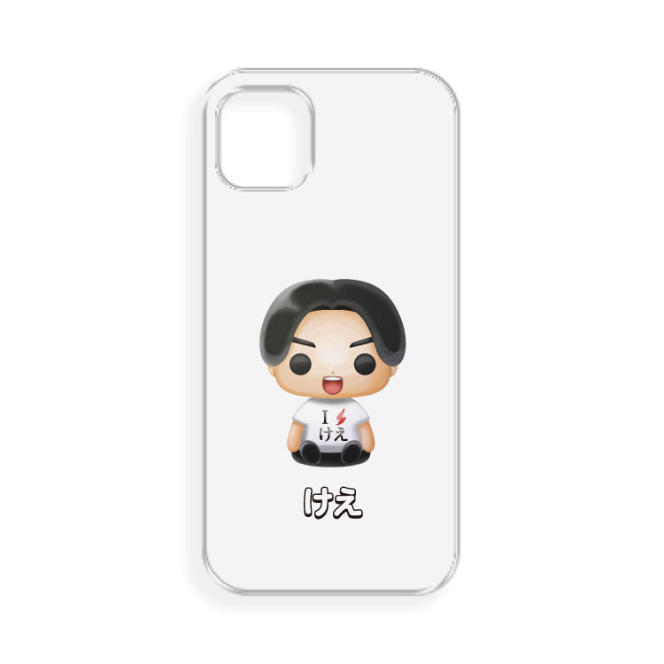 けえ【島育ち】推しiPhone 11 Pro Max クリアケース(けえ)