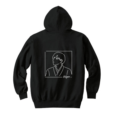 【新作】2021 Miyau バックプリント パーカー(ホワイトロゴ)