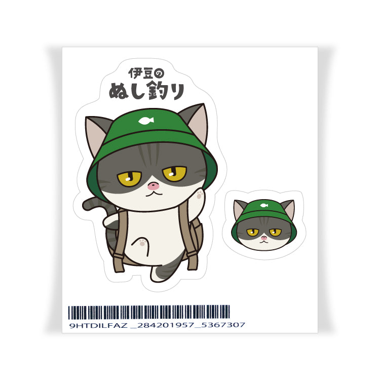 【伊豆のぬし釣り】おもちステッカー