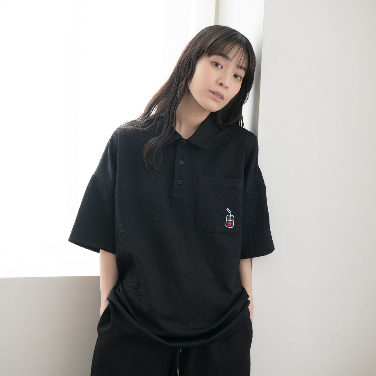 Waffle -MOUSE ICON- Polo Shirts