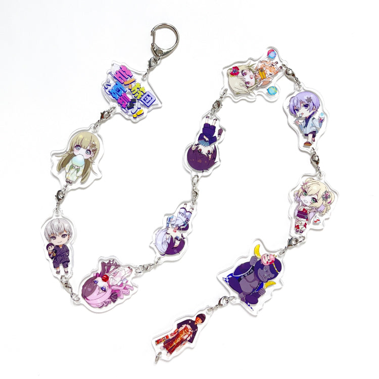 【芸人旅団と夏気分!】夏祭り 連結アクリルキーホルダー(トナカイト)