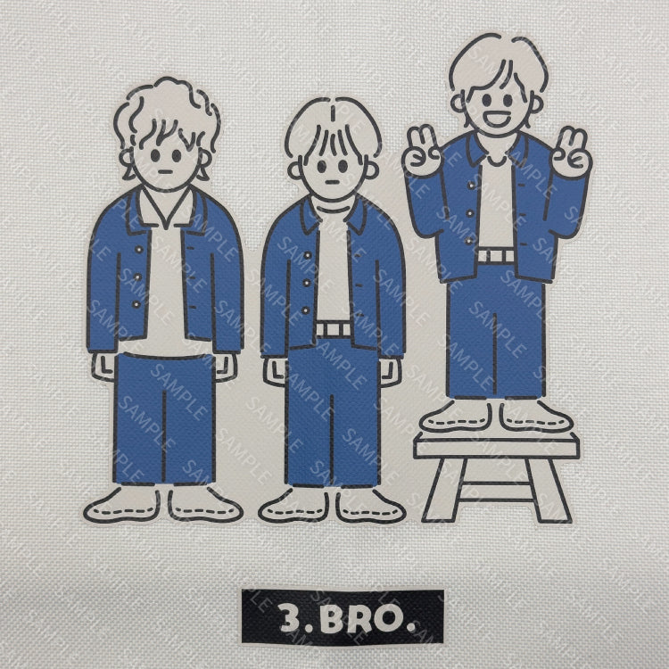 【すずしょうと】身長差トート(斜め掛けもできるよ)