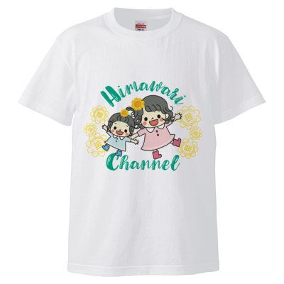 HIMAWARIちゃんねる オリジナルデザイングッズ(Tシャツ/パターンB)