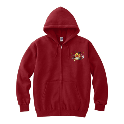 games tuthinoko ジップアップライトパーカー