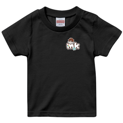 mkのワンポイントTシャツ(キッズサイズ)