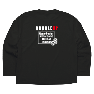 SBS DOUBLE UP 両面キッズロンT(白ロゴ)