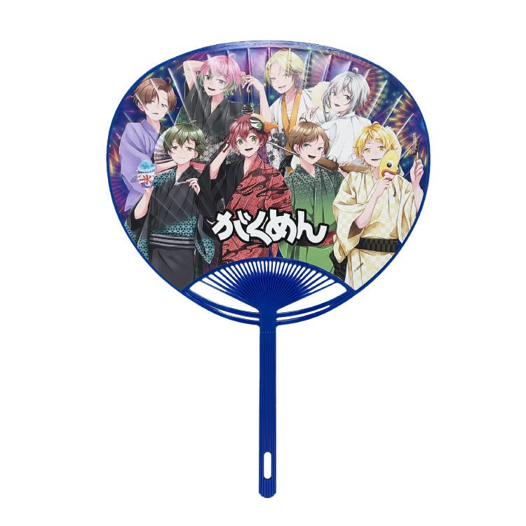 ゆきや【がくめん】うちわ