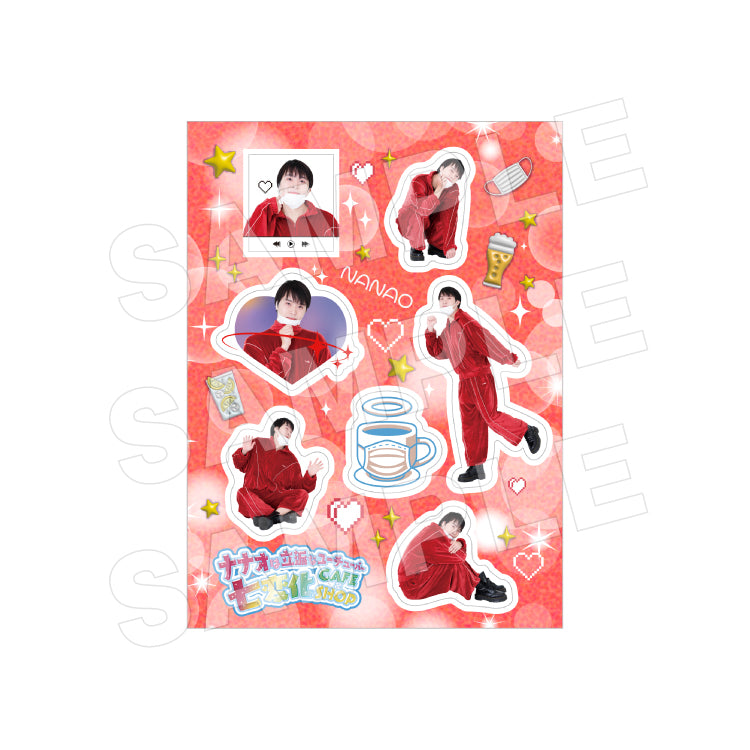 【ナナオカフェ2025】ナナオ増殖ステッカーシート