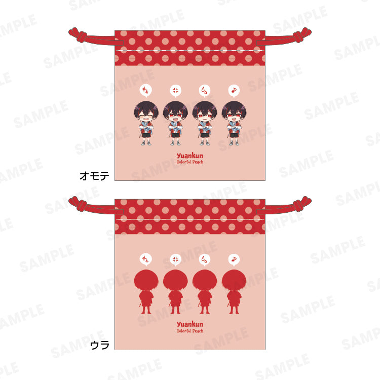 【カラフルピーチ】からぴちコレクションvol.2 きんちゃくポーチ