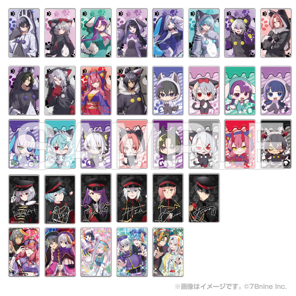 『俺クロ』憑かれた俺と黒神心霊相談所 トレーディングクリアカード 1パック2枚入り (全47種)