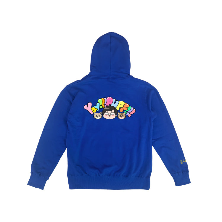 【デカキンイェイぱふジップパーカー(高級海苔おにぎりver.)】おまけ付き(キッズ)