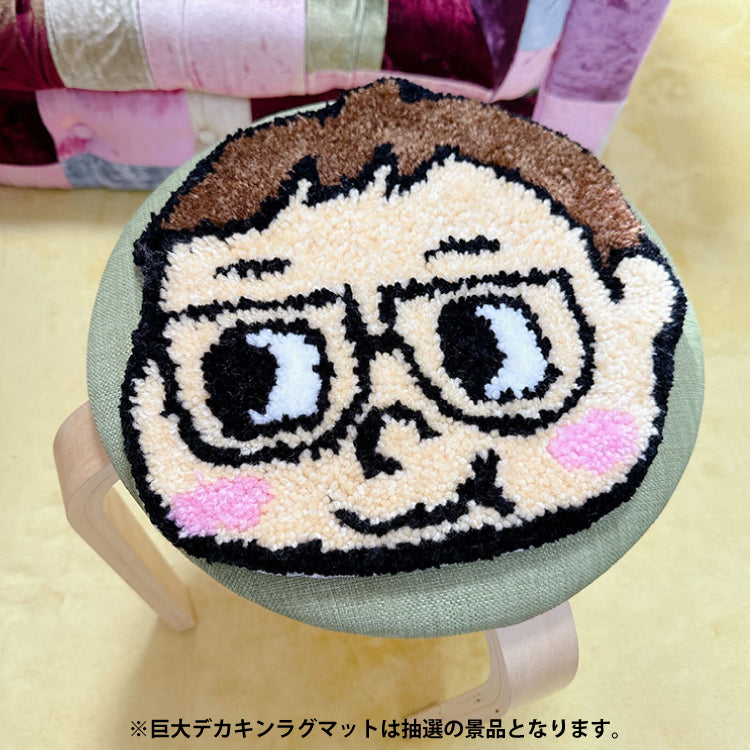 【デカキンイェイぱふジップパーカー(高級海苔おにぎりver.)】おまけ付き(キッズ)