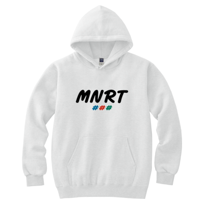 【マナル隊】 はじめてのパーカー(ホワイト)