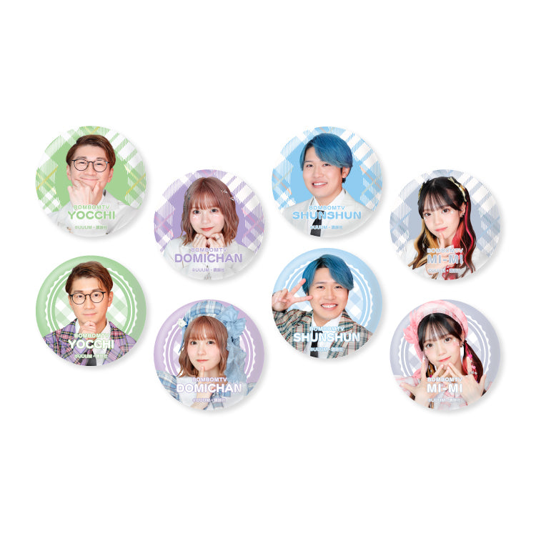 【ボンボンTV】推し活グッズ 缶バッジ(しゅんしゅん 制服ver)