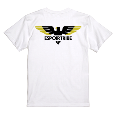 【ESPOIR TRIBE】オリジナル両面Tシャツ A1(ホワイト)