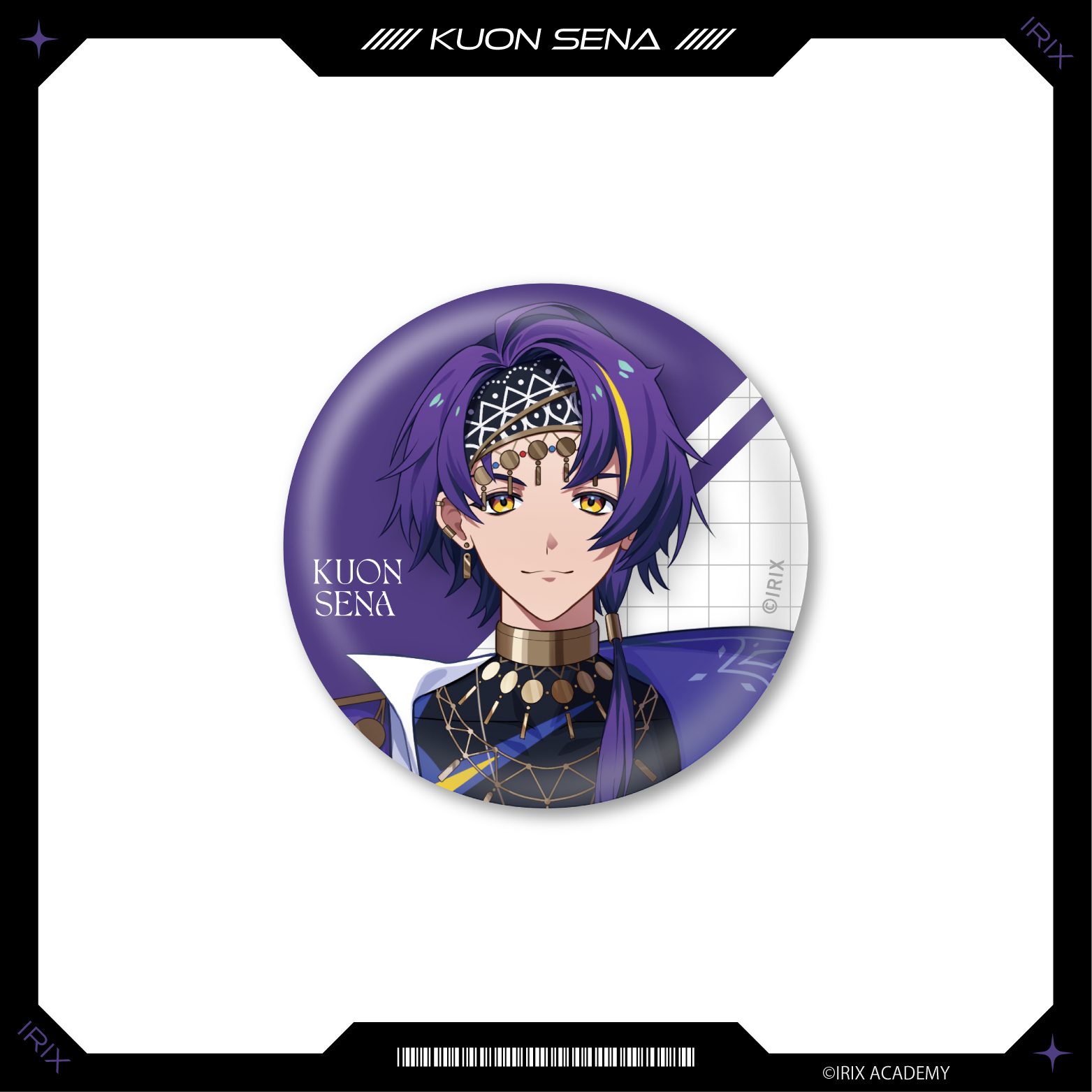 【イリクス学園】1期生デビュー 缶バッジ