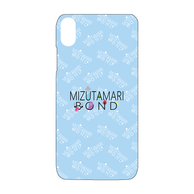 【水溜りボンド】iPhone XS MAX ハードカバーケース(ブルー)