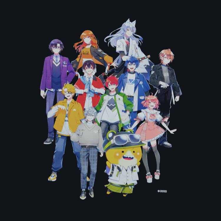 【カラフルピーチ】からぴちコレクション Tシャツ(等身 Ver.)