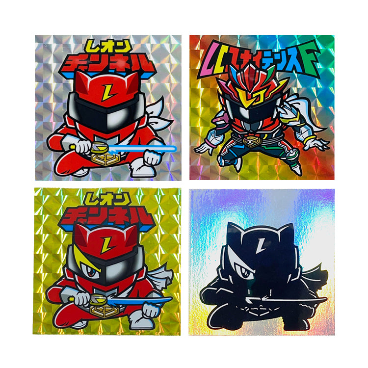 【レオンチャンネル48シール】Illust:てのひらユニバース